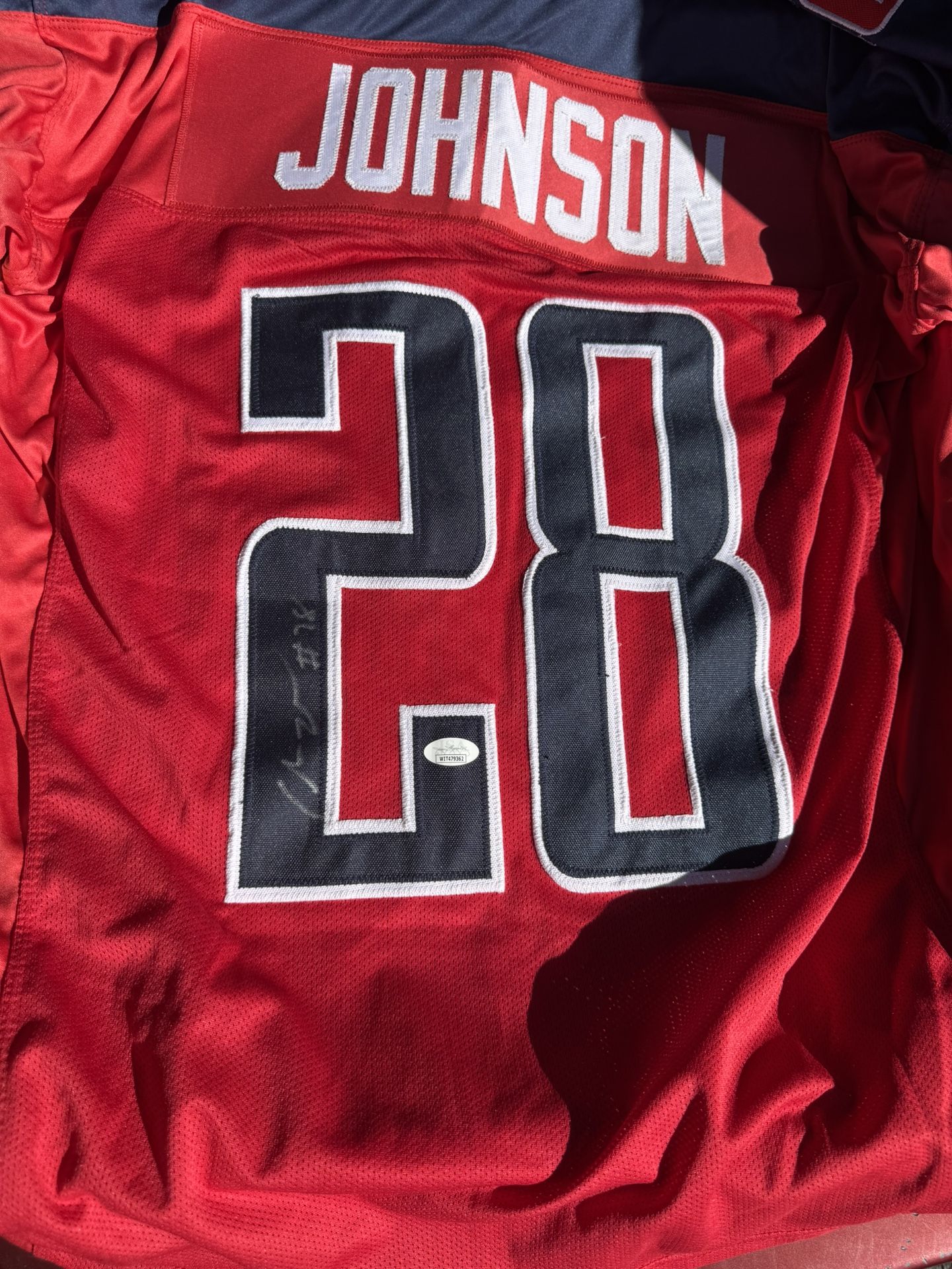 Signed Chris Johnson Jersey