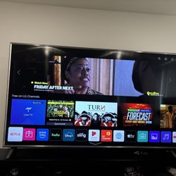 LG 86” Smart TV – Excellent Condition – $1,500 OBO