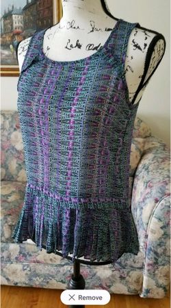 American Eagle Outfitter Tunic Pattern Blouse