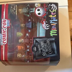 Minimate Nightmare Before Christmas NYCC 2015 Exclusive Action Figure Set