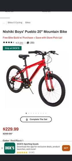 Nishiki Pubelo boys 20" bike