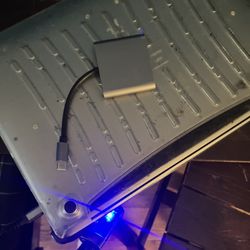 Macbook Air M1 2020 with usb c to hmdi adapter 