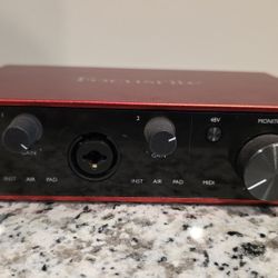Focusrite Scarlett 4i4 Gen 3
