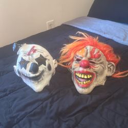Two Clown Masks