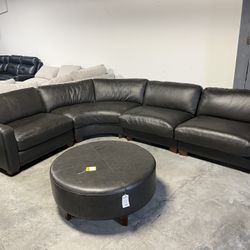 4 pc Sectional, Ottoman, Swivel Chair