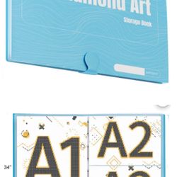 Large Diamond Art Portfolio Storage
