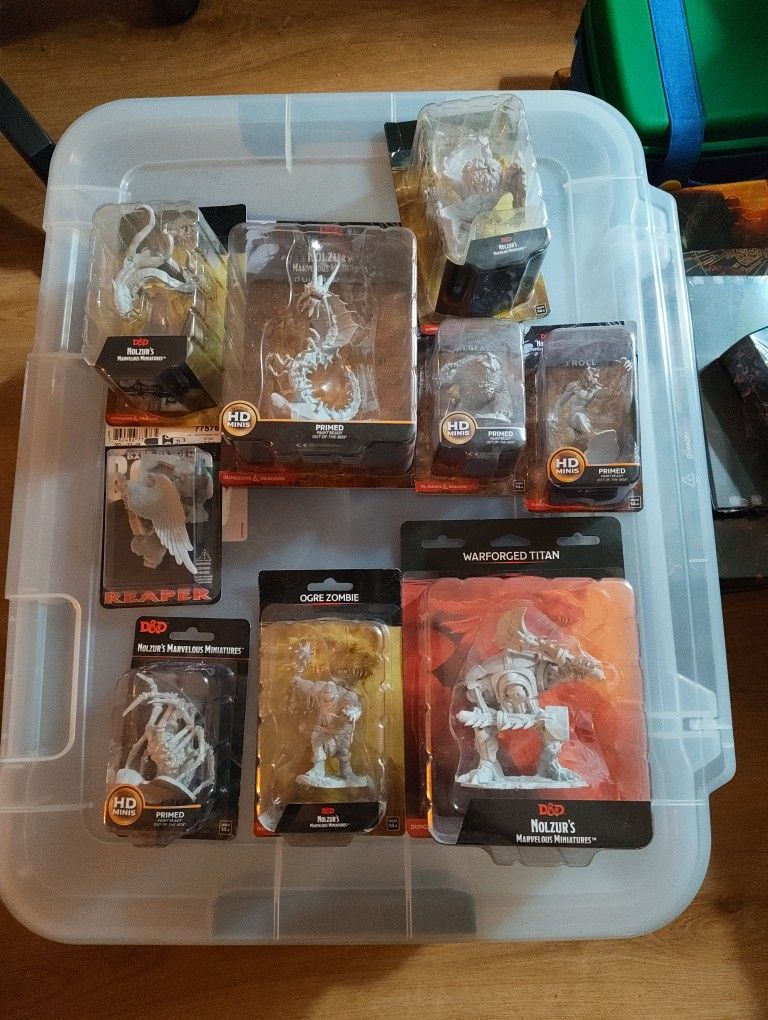 Unopened Miniatures To Paint