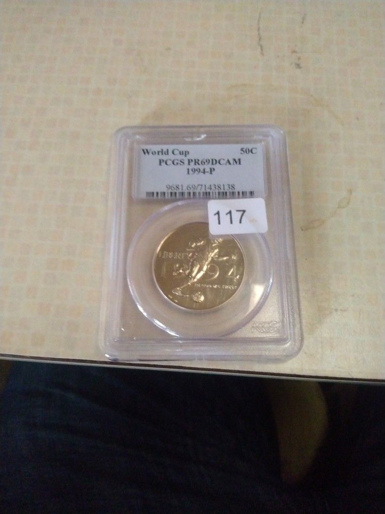 1994 P PCGS Graded Coin World Cup