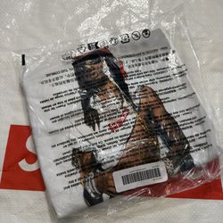 Supreme Playboy Carti Tee FW25 Size Large White