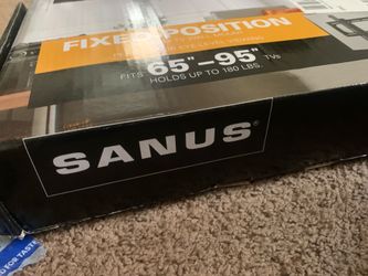 SANUS Premium TV Wall Mount for 65"-95" TVs - Brand New
