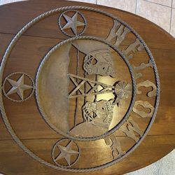 Custom Made Iron Welcome Sign🤩