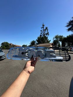 1955 gmc hood emblem and backing plate