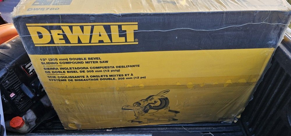 DeWalt Miter Saw Still In The Box!!