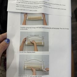 Over The Door Vinyl Roll holder 