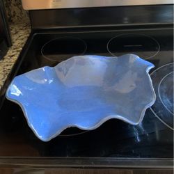 12” Hand Made Ceramic Bowl