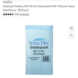 Chux, Underpads, Pampers