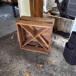 Pottery Barn Wine Crate 