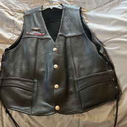 Harley Davidson  XXL Leather Vest 