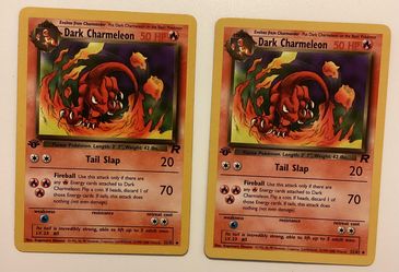 1st Edition Dark Charmeleon Pokémon Team Rocket, $18 each