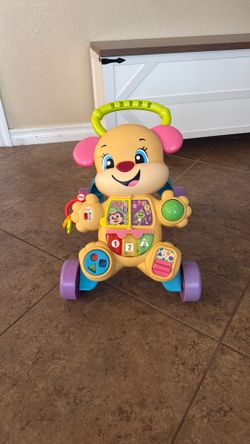 Fisher Price Pink Puppy Walker