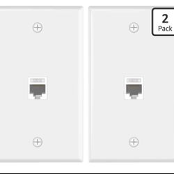 VCE Ethernet Wall Plate (UL Listed)