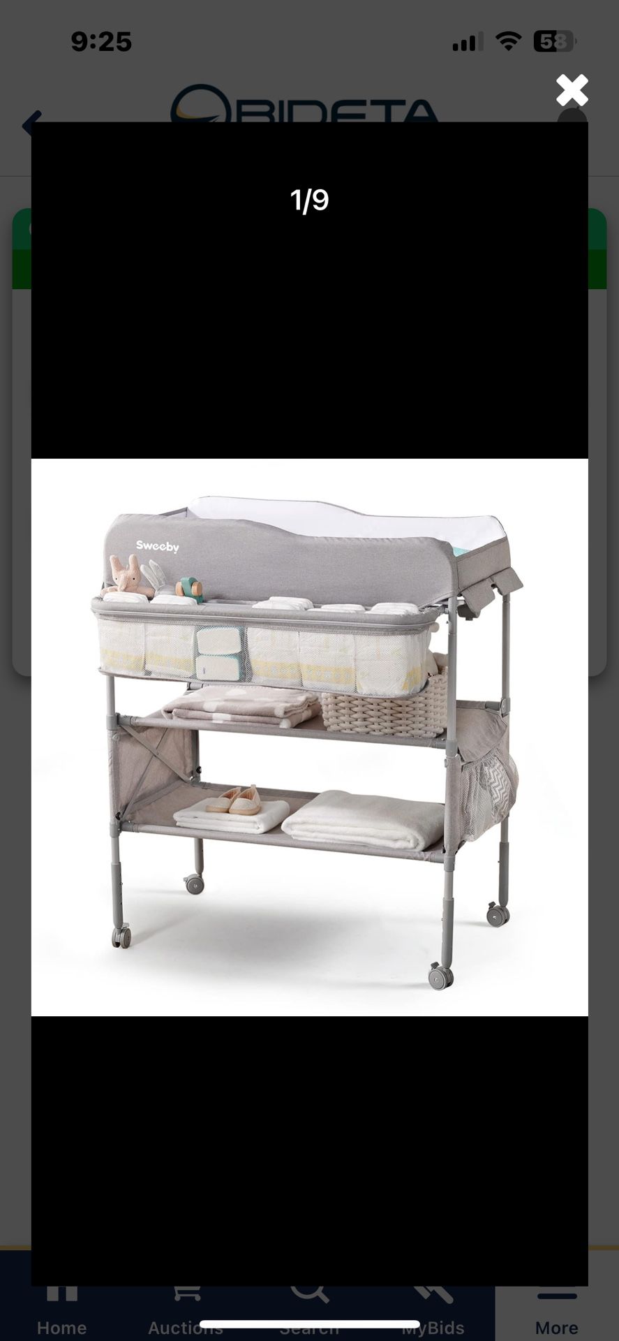 Portable Baby Changing Table With Pockets 