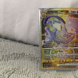 Mewtwo V Star Gold 
