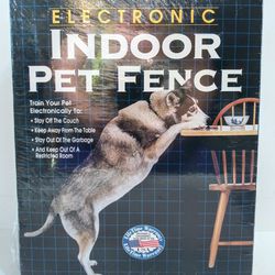 Electronic Indoor Pet Fence Train Restrict Your Dog Pet Supplies Made in USA