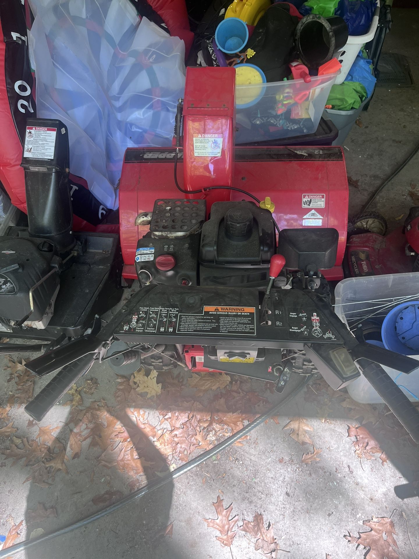 38 Inches Snapper Snowblower