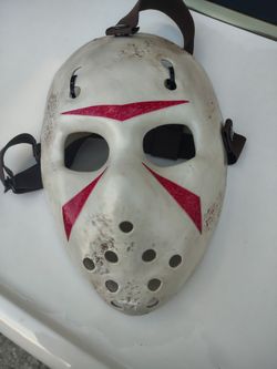 Jason Voorhees Hockey Mask Costume Prop