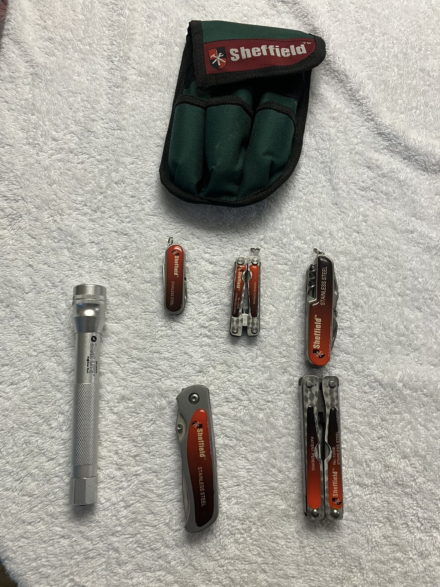 Sheffield Multi Took Utility Belt Kit 