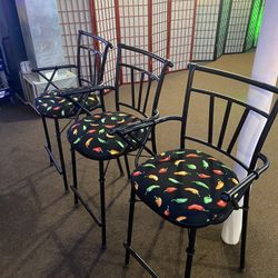 3 Brand New Bar Stools 