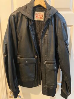 Levi’s Mens Leather Jacket size large