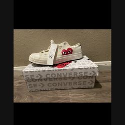 converse comme des garcons heart mens 