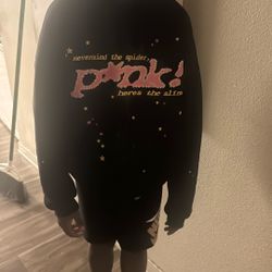 black spider hoodie