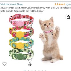 Kitten Collars (4-pack)