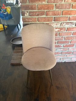 Pink & Gold Chair