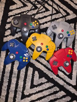 Nintendo 64 controllers
