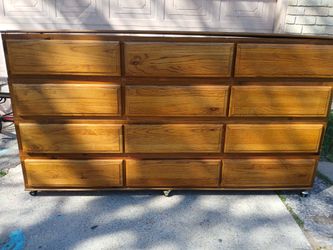 Large 12 drawer console