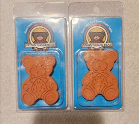 NEW SET OF BROWN  SUGAR BEAR LIGHT BROWN  SUGAR ORIGINAL SUGAR SAVER & SOFTENER