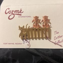 Cozme Cat Brooch 