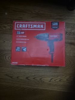 Craftsman 1/2" impact wrench 7.5 amp