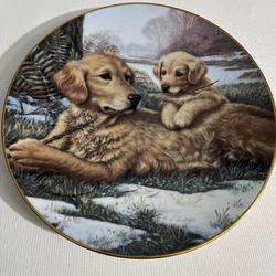 Golden Moments A Sporting Generation Jim Lamb Limited Edition 8” Plate #1733
