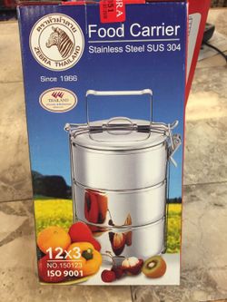 Food carrier stainless steel