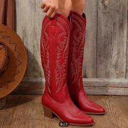 red western boots 