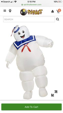 Stay Puff Man inflatable costume