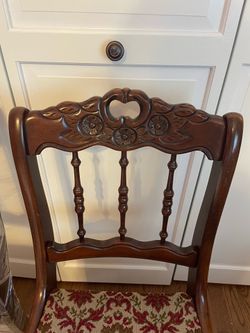 Mahogany Antique Tell Chairs