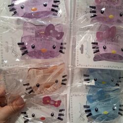 New Hello Kitty Hair Claws - $3 Each