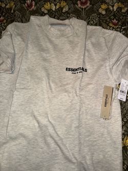 Essentials Fear of God Light Oatmeal Tee Men’s size small
