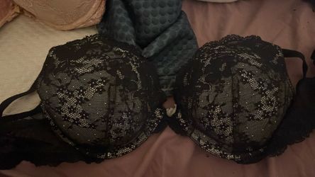 Victoria’s Secret Black and lacy bra